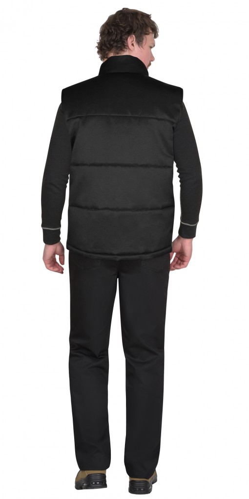 Жилет СИРИУС-УНИВЕРСАЛ утепленный, чёрный