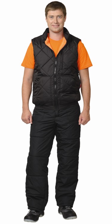 Жилет СИРИУС-ЕВРОПА утепленный, черный