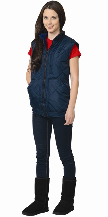 Жилет СИРИУС-ЕВРОПА утепленный, темно-синий (на подкладке флис)