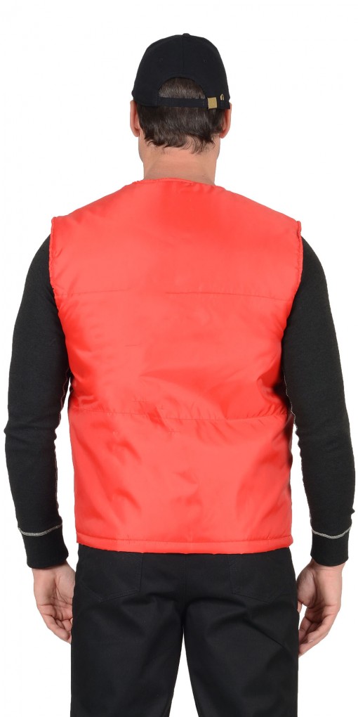 Жилет СИРИУС-КАССИР утепленный, красный