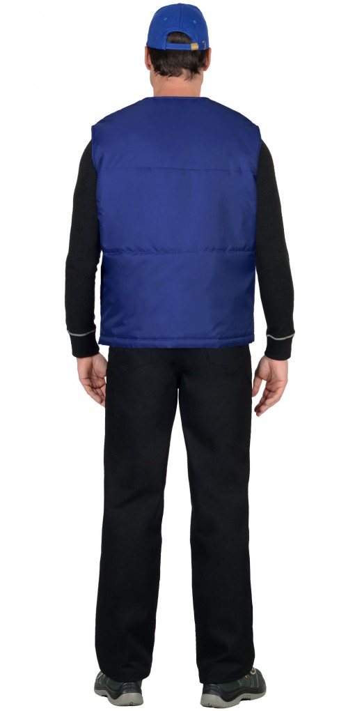 Жилет СИРИУС-КАССИР утеплённый, синий