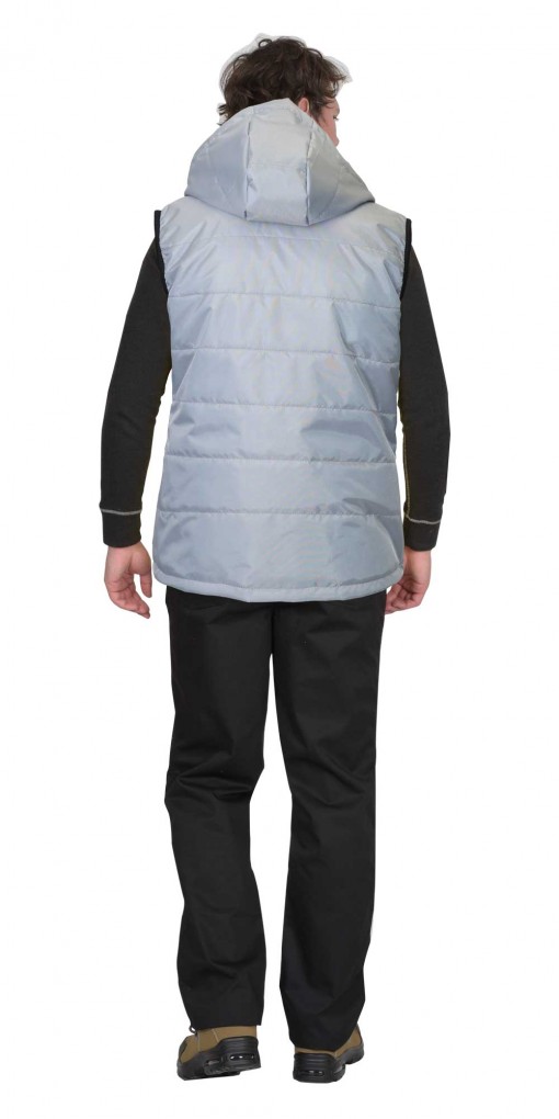 Жилет СИРИУС-ЗОДИАК утеплённый светло-серый