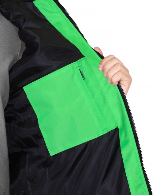 Жилет СИРИУС-АЛЫЙ утепленный, салатовый