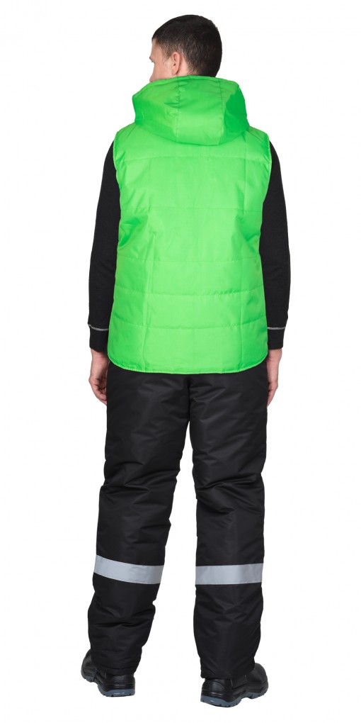 Жилет СИРИУС-ИМИДЖ утепленный салатовый