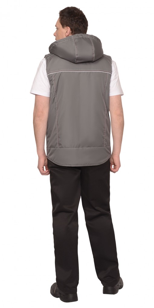 Жилет СИРИУС-АЛЕКС утепленный, серый