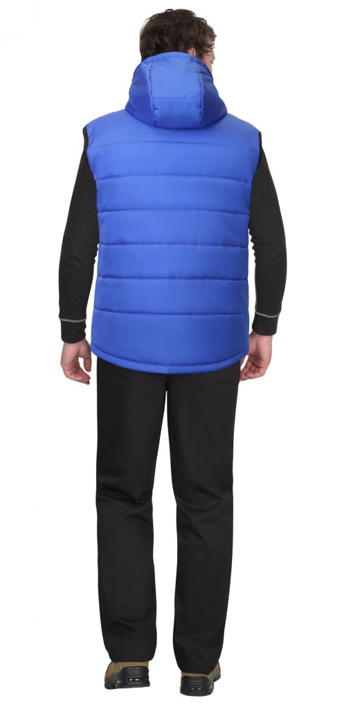 Жилет СИРИУС-ЗОДИАК утепленный, васильковый