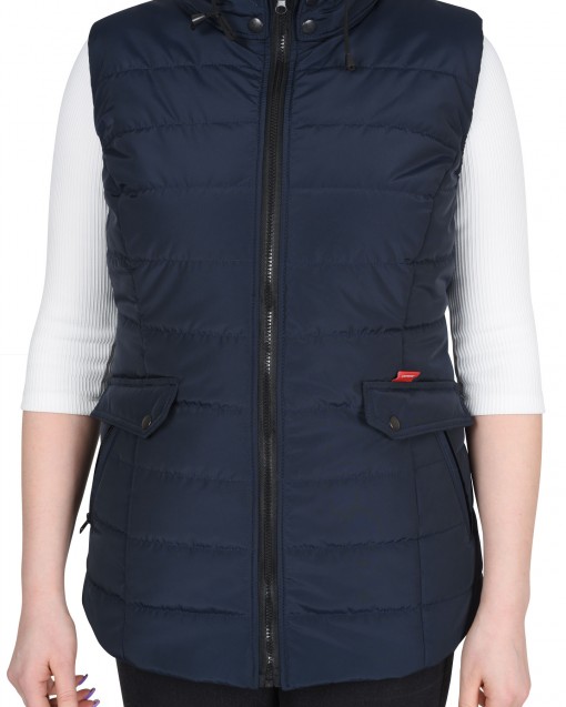 Жилет СИРИУС-УЛЬТРА утепленный, темно-синий