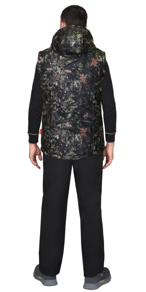 Жилет СИРИУС-ТИГР утепленный КМФ Темный лес