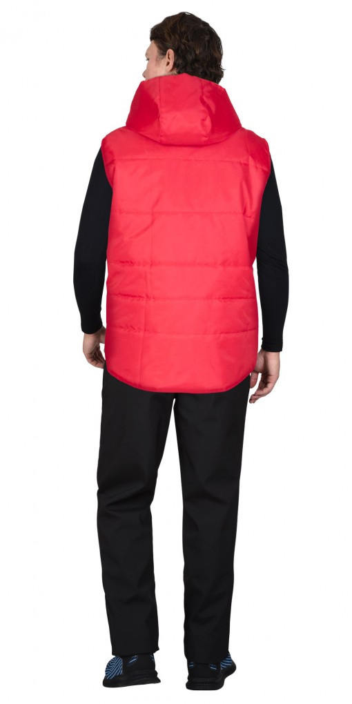 Жилет СИРИУС-ИМИДЖ утепленный, красный