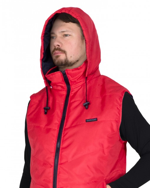 Жилет СИРИУС-ИМИДЖ утепленный, красный