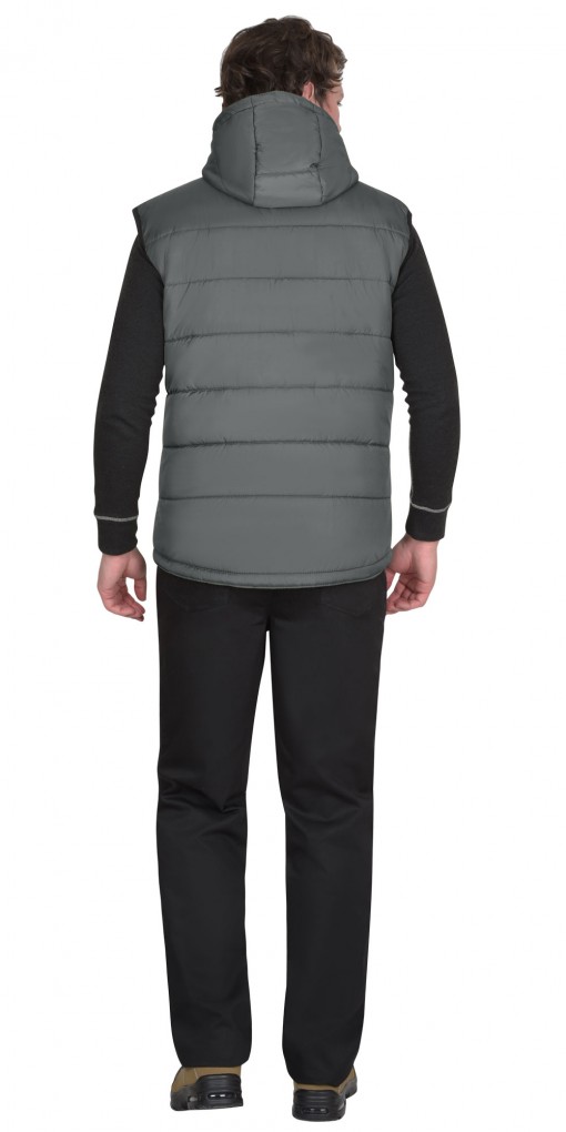 Жилет СИРИУС-ЗОДИАК утепленный, серый