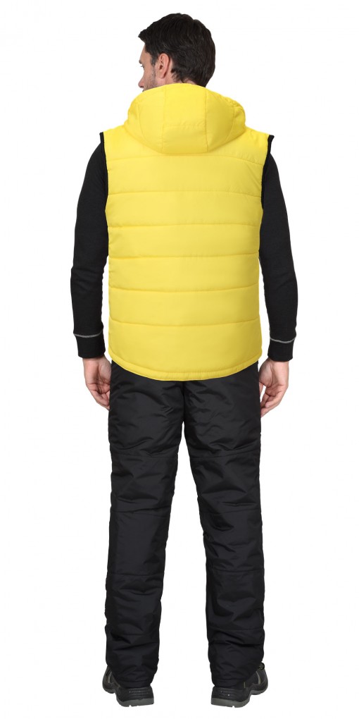 Жилет СИРИУС-ЗОДИАК утепленный, желтый
