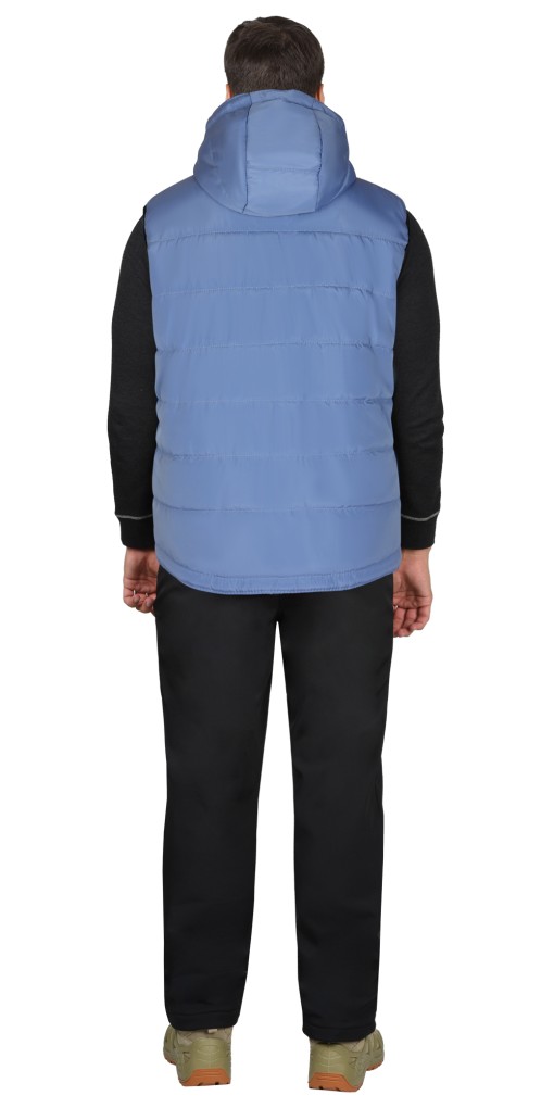 Жилет СИРИУС-ЗОДИАК утеплённый скай блю