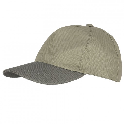 Кепка-бейсболка светло-оливковая с темно-оливковым козырьком