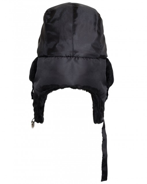 Шапка-ушанка СИРИУС-ЕВРО плюс черная