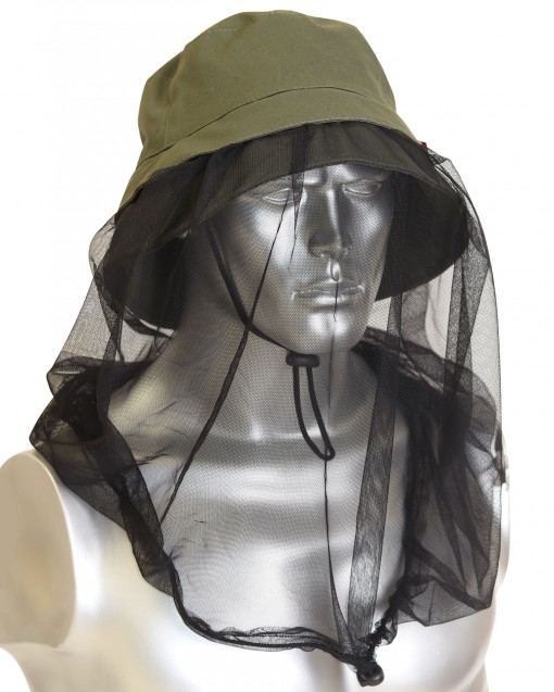 Панама СИРИУС-РЫБОЛОВ хаки с противомоскитной сеткой