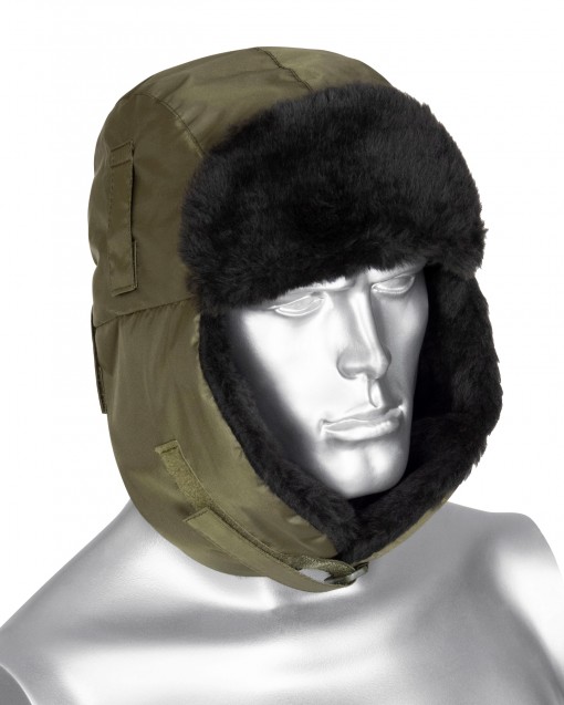 Шапка-ушанка СИРИУС-ЕВРО хаки