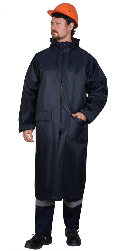 Плащ влагозащитный SIRIUS Профи синий