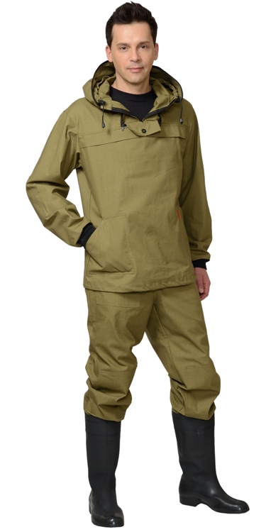 Костюм противоэнцефалитный СИРИУС-АНТИГНУС-260 куртка, брюки (п-но палаточное) хаки
