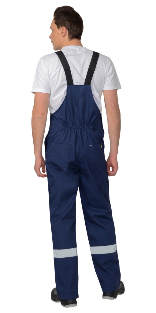 Полукомбинезон СИРИУС-БОСТОН темно-синий с васильковым и СОП