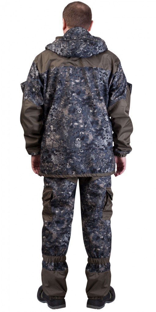 Костюм демисезонный ГОРКА : куртка, брюки КМФ Зеленый 