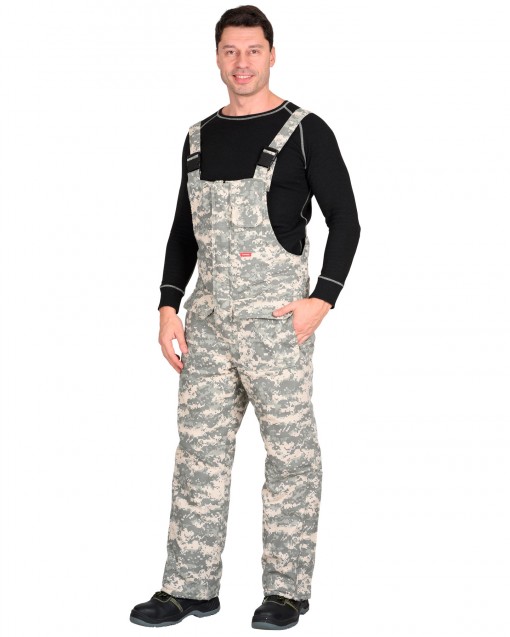 Костюм СИРИУС-МУСТАНГ зимний : куртка, полукомбинезон КМФ Пустыня