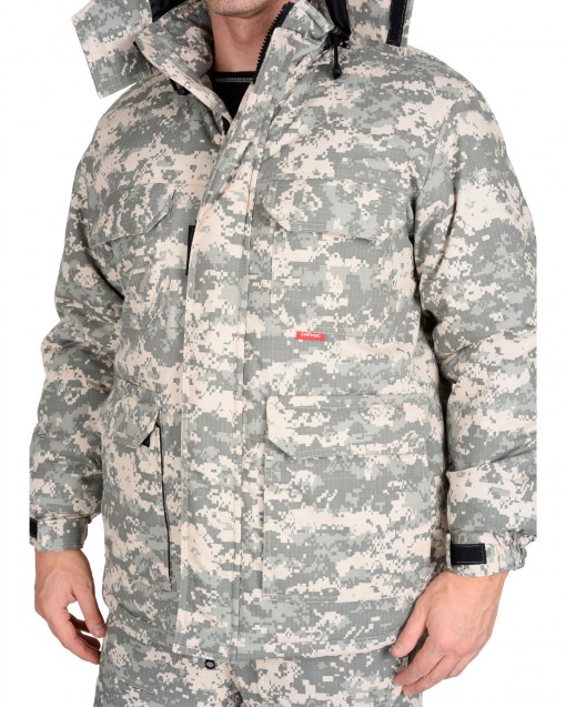 Костюм СИРИУС-МУСТАНГ зимний : куртка, полукомбинезон КМФ Пустыня