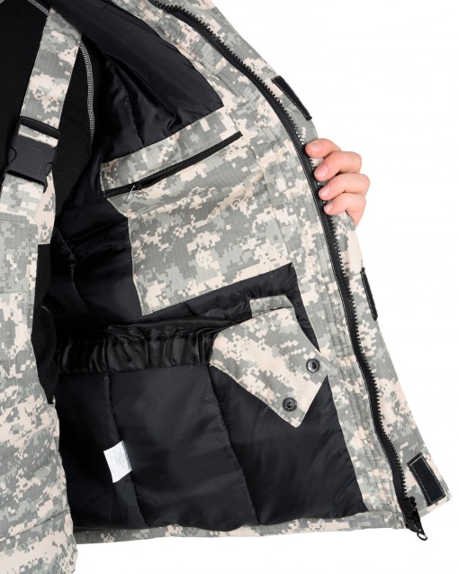 Костюм СИРИУС-МУСТАНГ зимний : куртка, полукомбинезон КМФ Пустыня