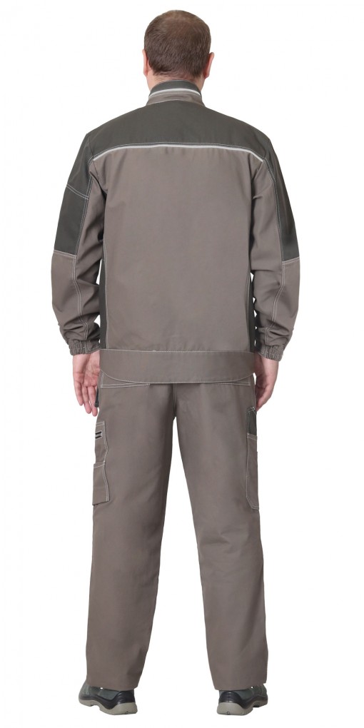 Куртка СИРИУС-ТОКИО темно-песочная с хаки и СК 100% хб