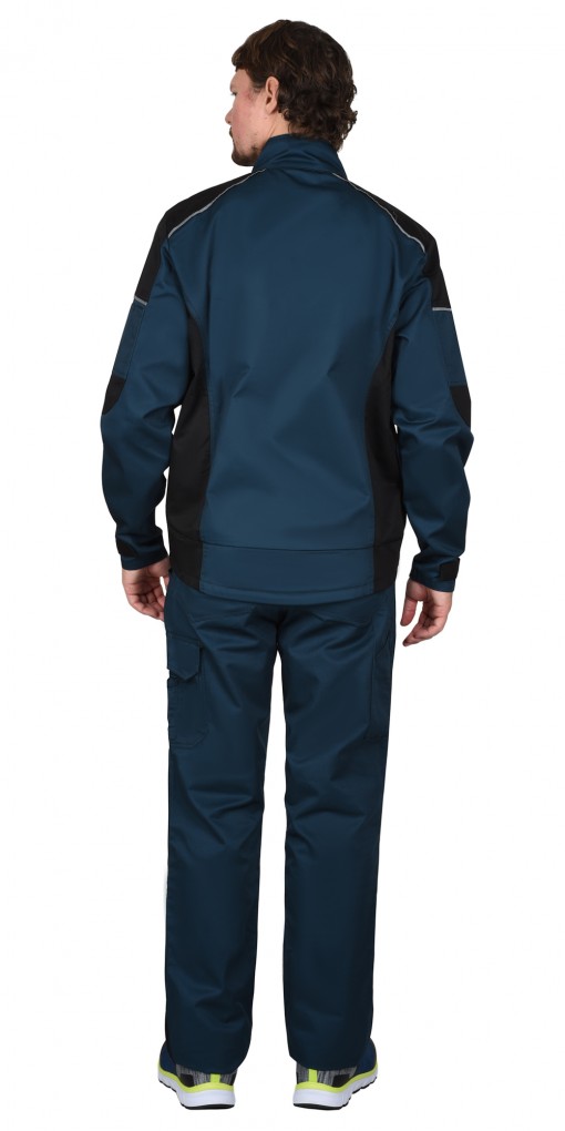 Куртка СИРИУС-ЦИТРИН морена с черным