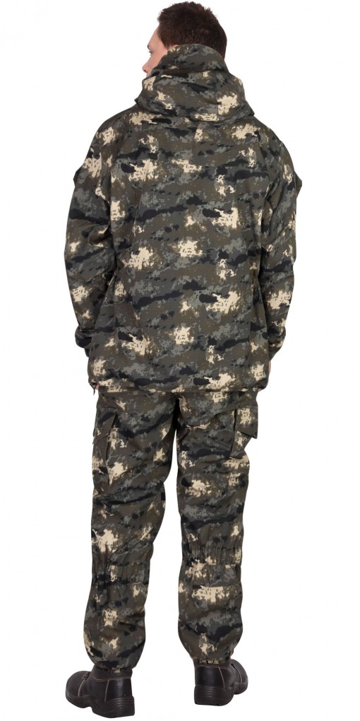 Костюм демисезонный СИРИУС-ГОРКА куртка/брюки КМФ Мультикам тёмный