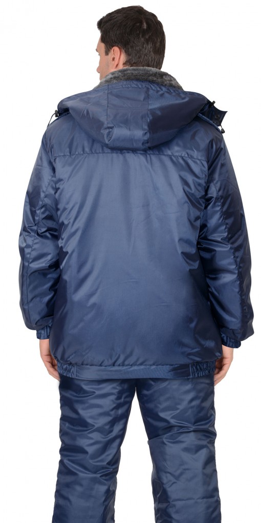 Куртка СИРИУС-ПОЛЮС утепленная тёмно-синяя