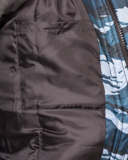 Куртка СИРИУС-ПОЛЮС утепленная КМФ Серый вихрь