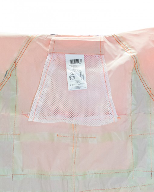 Плащ влагозащитный ПВХ SIRIUS Профи оранжевый с СОП