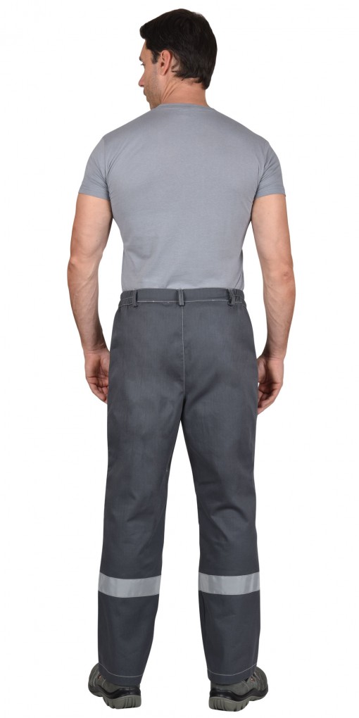 Брюки летние из антиэлектростатической ткани серые с СОП