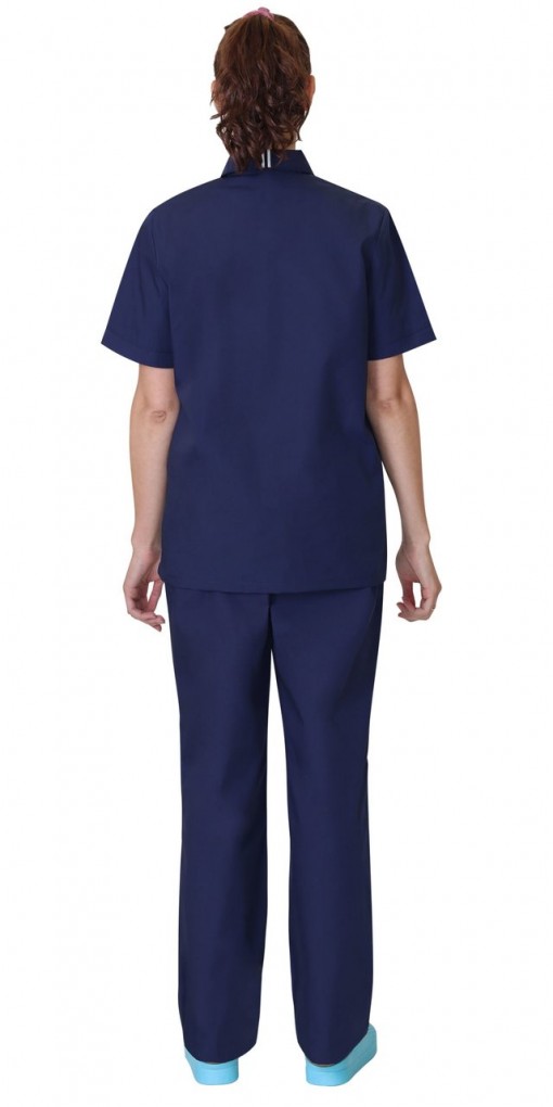 Костюм СИРИУС-ВИКТОРИЯ женский: куртка, брюки тёмно-синий