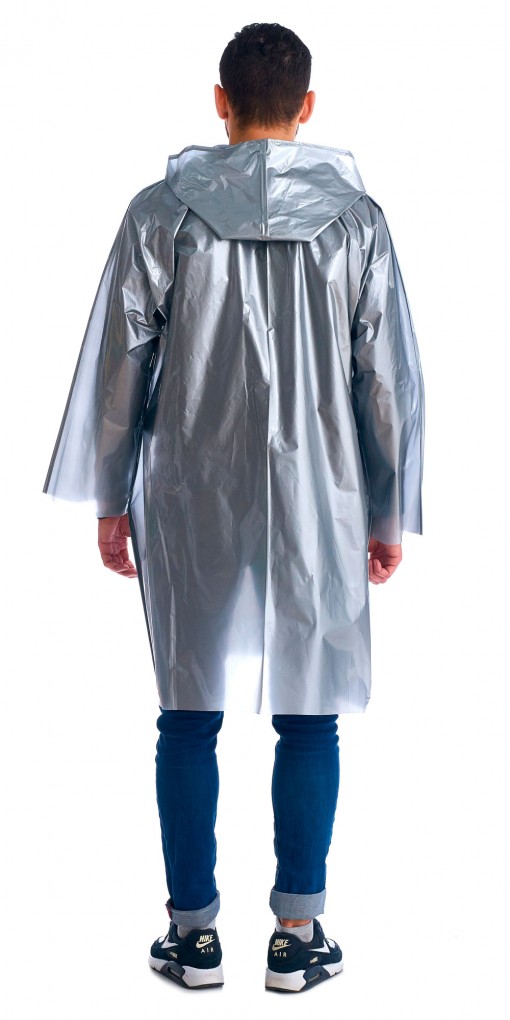 Плащ-дождевик СИРИУС-ЛЮКС серебро