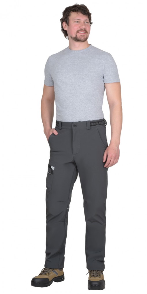 Брюки СИРИУС-СПЕЙС софтшелл серые