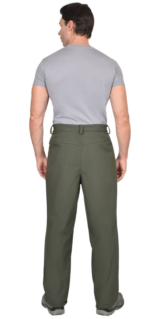 Брюки СИРИУС-АЗОВ демисезонные софтшелл хаки