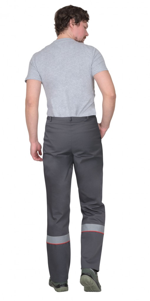 Костюм СИРИУС-МАСТЕР куртка/брюки темно-серый с красным