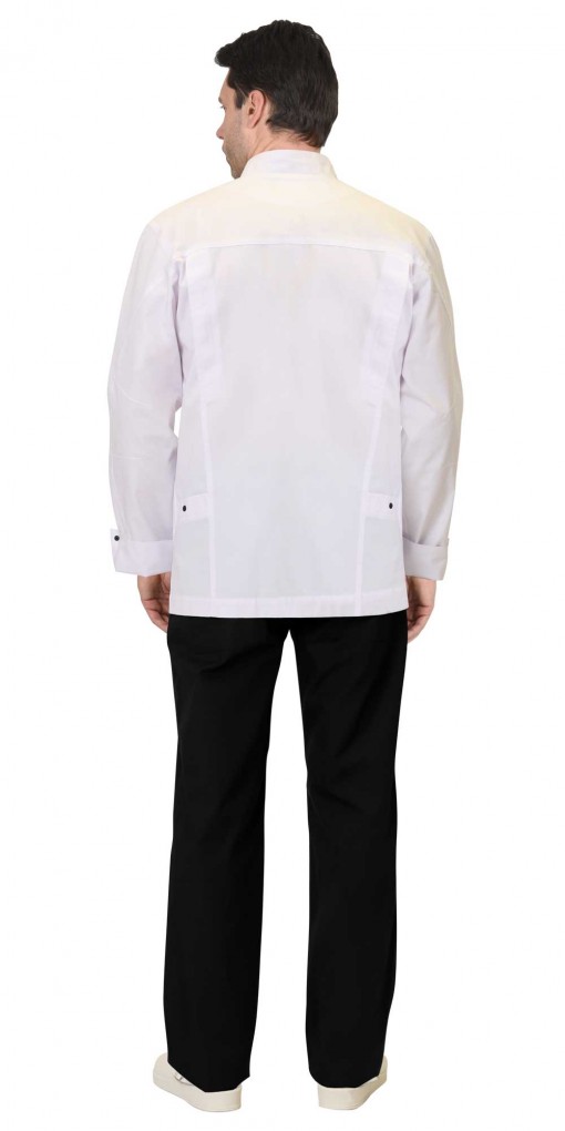 Куртка СИРИУС-БЕЙКЕР мужская белая