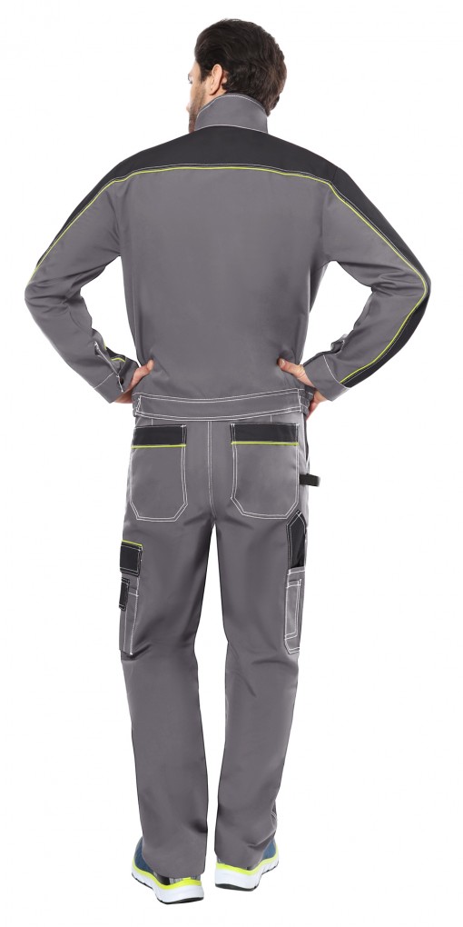 Куртка СИРИУС-АГАТ темно-серая с черным