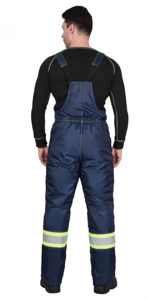 Полукомбинезон СИРИУС-ТЕРМИНАЛ синий с лимонным и СОП