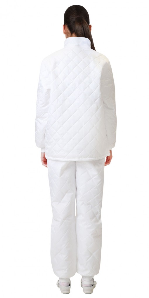 Куртка СИРИУС-МИШЛЕН утепленная универсальная белая