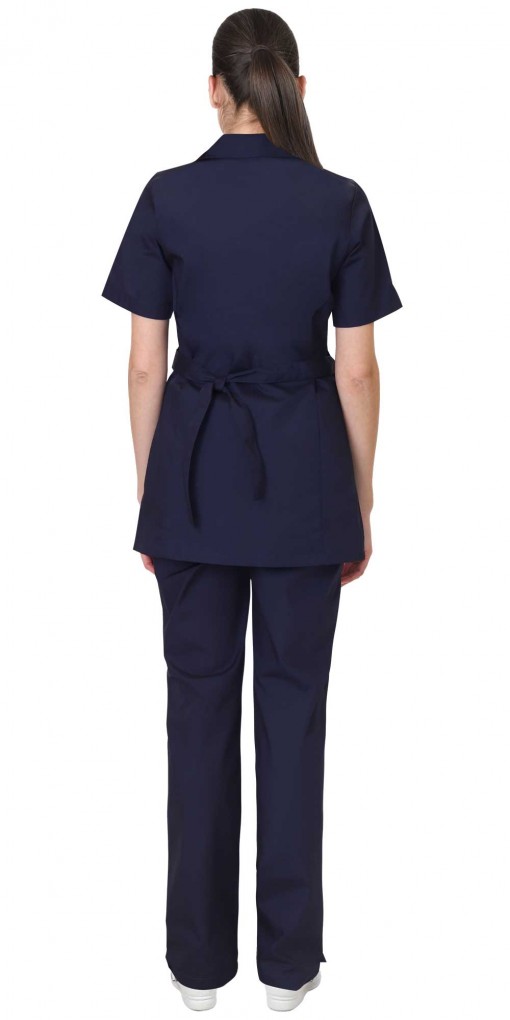 Костюм СИРИУС-ЛИРА женский: блуза/брюки темно-синий