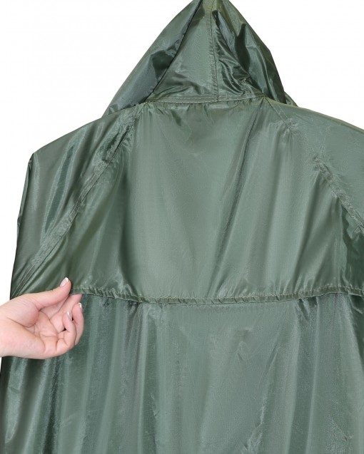 Плащ влагозащитный SIRIUS Стандарт зелёный