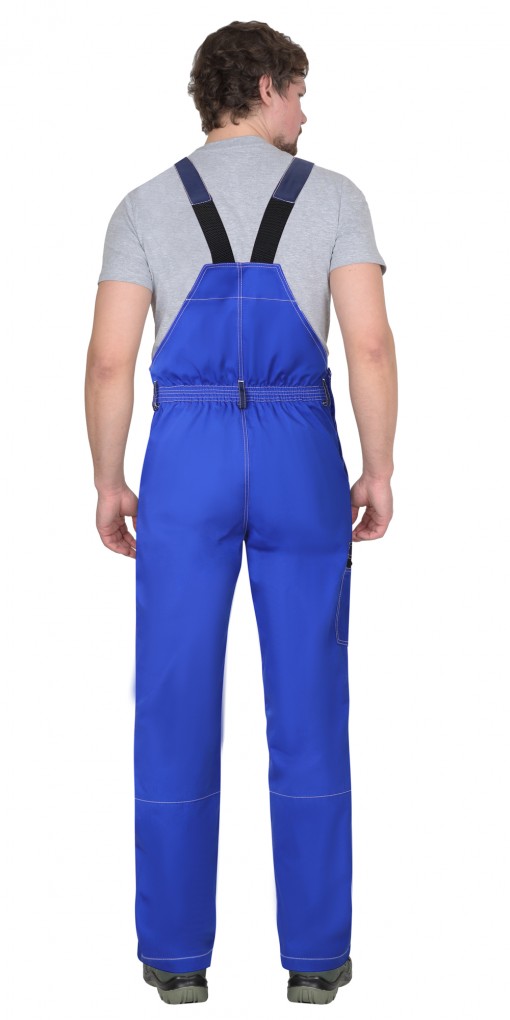 Полукомбинезон СИРИУС-ПРЕСТИЖ васильковый с синим