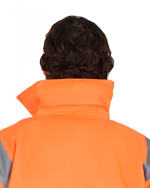 Куртка СИРИУС-АТЛАС утепленная оранжевая с СОП