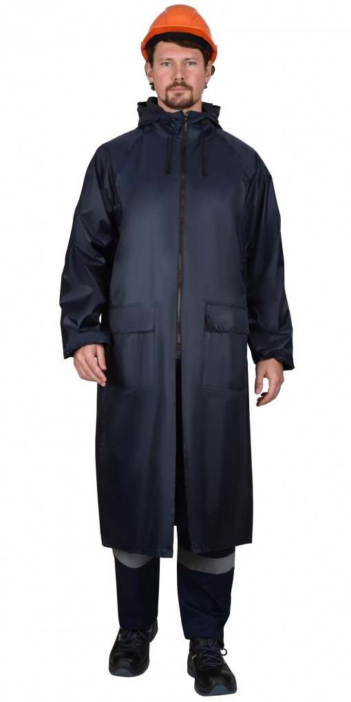 Плащ влагозащитный SIRIUS Профи синий