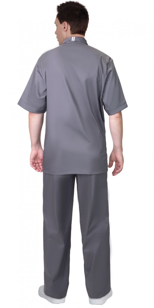 Костюм СИРИУС-ВИКТОР мужской: куртка/брюки темно-серый